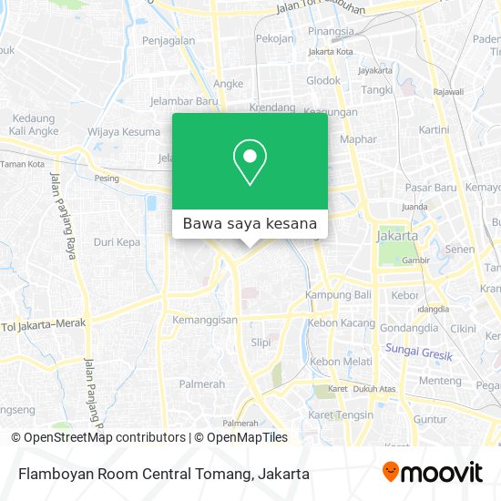 Peta Flamboyan Room Central Tomang