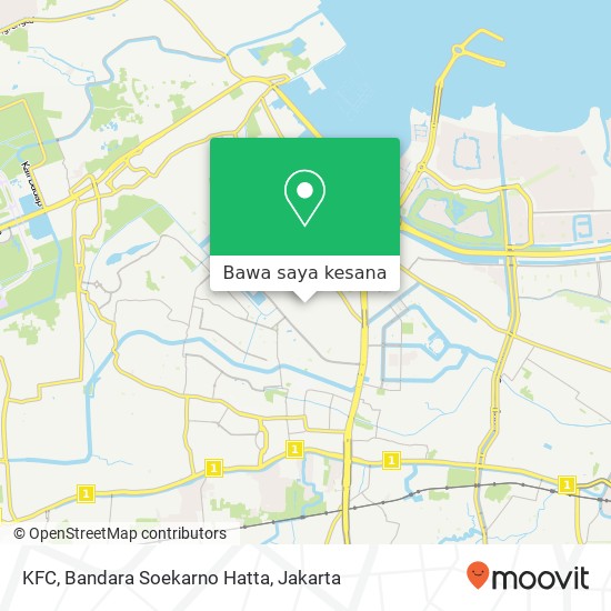 Peta KFC, Bandara Soekarno Hatta