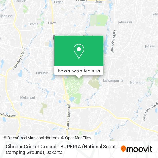 Peta Cibubur Cricket Ground - BUPERTA (National Scout Camping Ground)