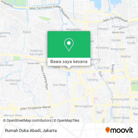 Peta Rumah Duka Abadi