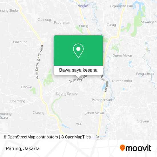 Peta Parung