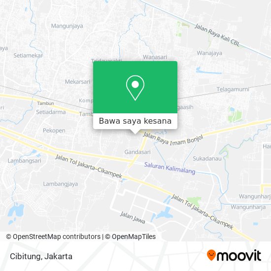 Peta Cibitung