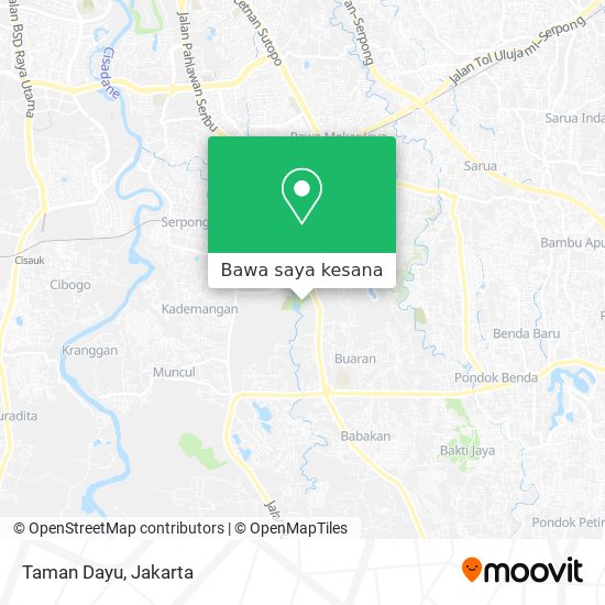 Peta Taman Dayu