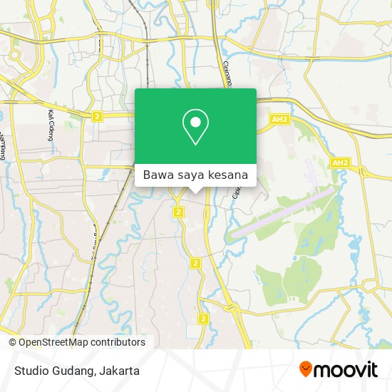 Peta Studio Gudang