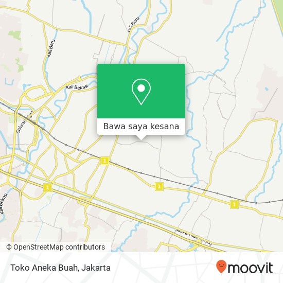 Peta Toko Aneka Buah