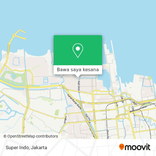 Peta Super Indo