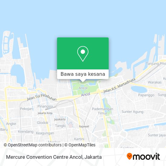 Peta Mercure Convention Centre Ancol