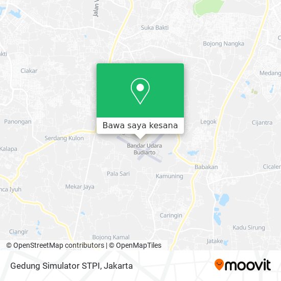 Peta Gedung Simulator STPI