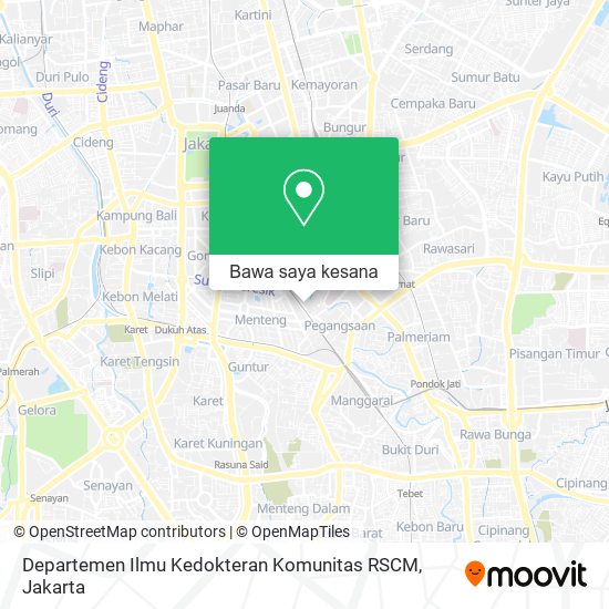 Peta Departemen Ilmu Kedokteran Komunitas RSCM