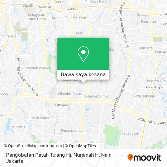 Peta Pengobatan Patah Tulang Hj. Nurjanah H. Nain