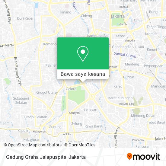 Peta Gedung Graha Jalapuspita