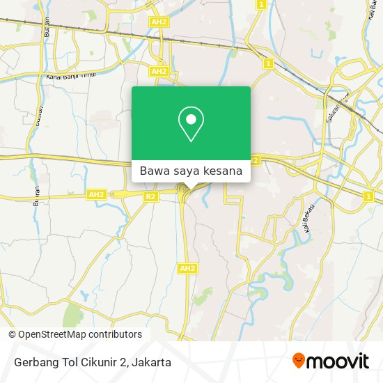 Peta Gerbang Tol Cikunir 2