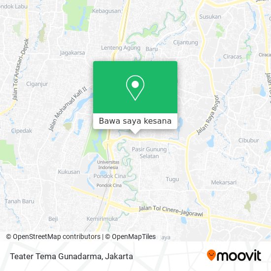 Peta Teater Tema Gunadarma