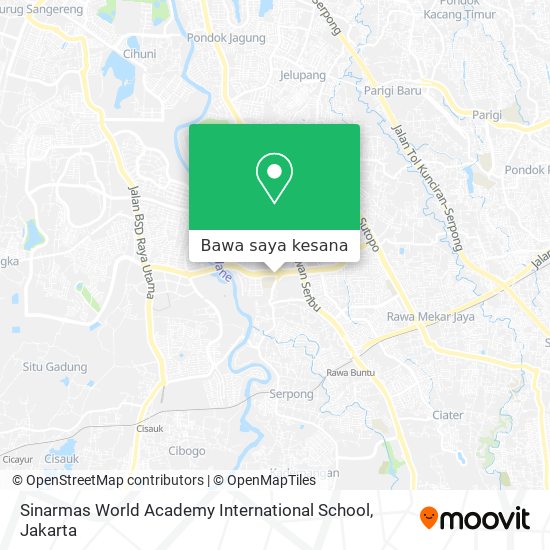 Peta Sinarmas World Academy International School