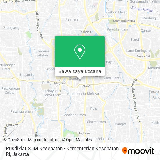 Peta Pusdiklat SDM Kesehatan - Kementerian Kesehatan RI