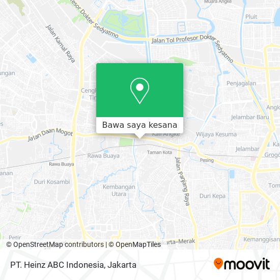 Peta PT. Heinz ABC Indonesia