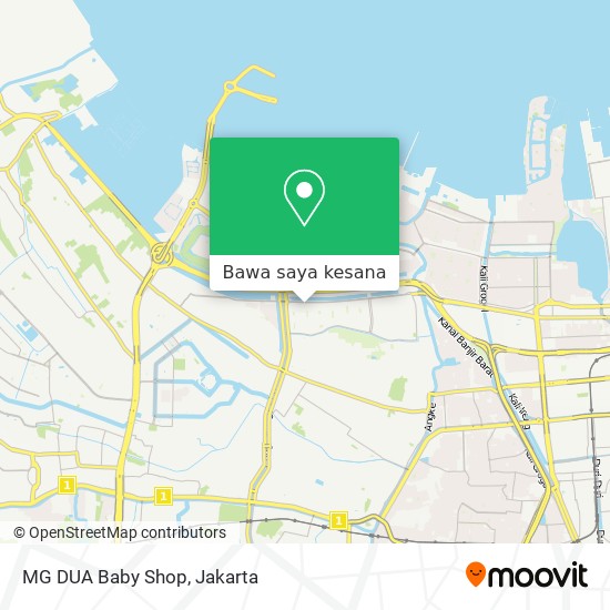 Peta MG DUA Baby Shop