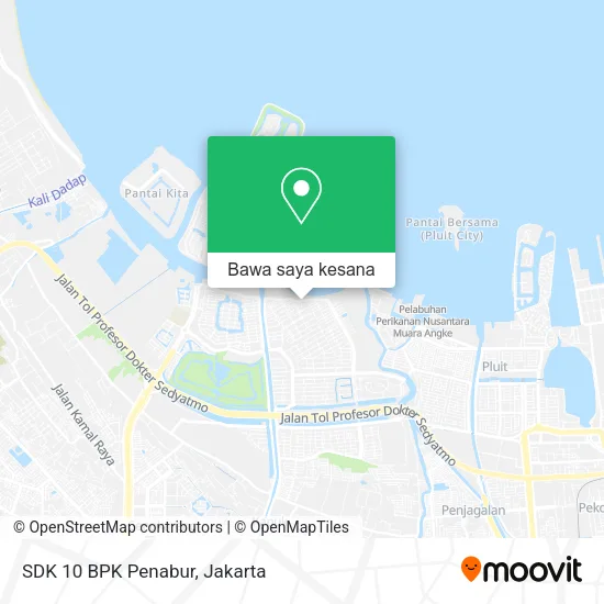 Peta SDK 10 BPK Penabur