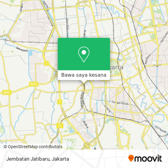 Peta Jembatan Jatibaru