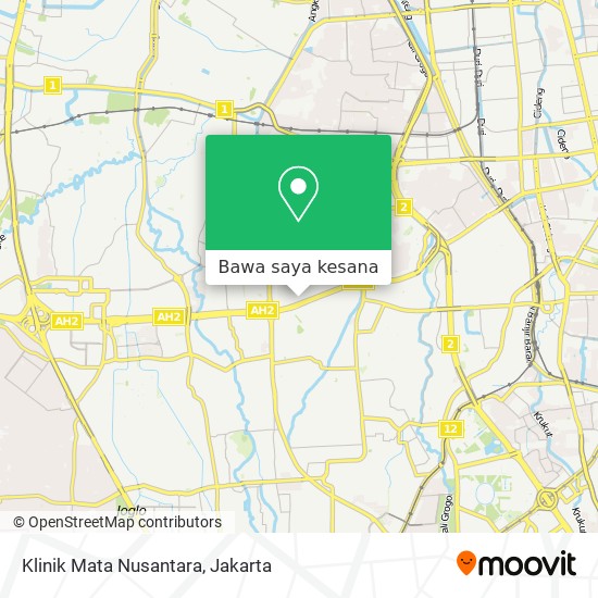 Peta Klinik Mata Nusantara