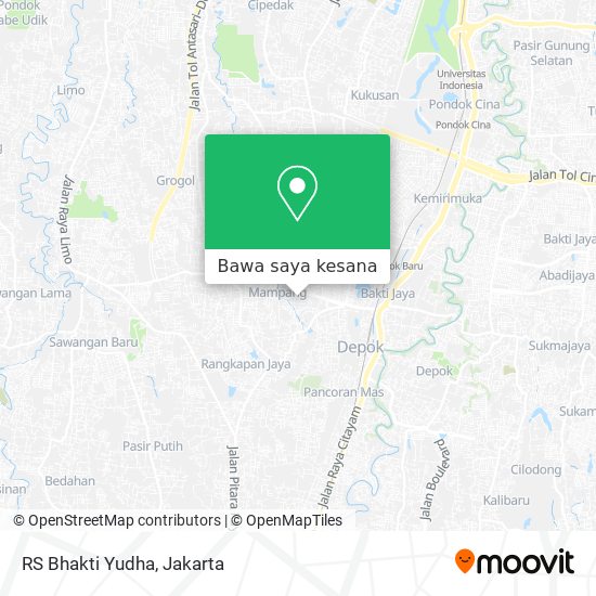 Peta RS Bhakti Yudha