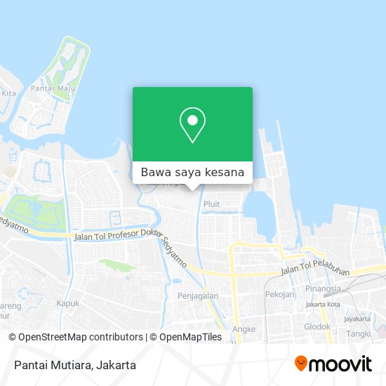 Peta Pantai Mutiara