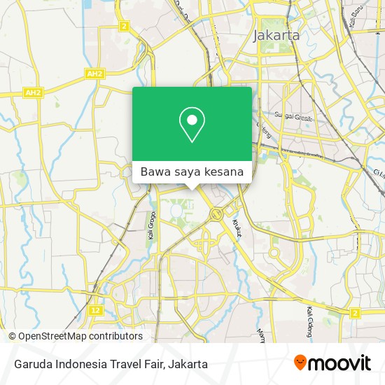 Peta Garuda Indonesia Travel Fair