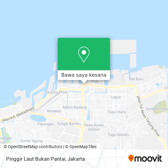 Peta Pinggir Laut Bukan Pantai