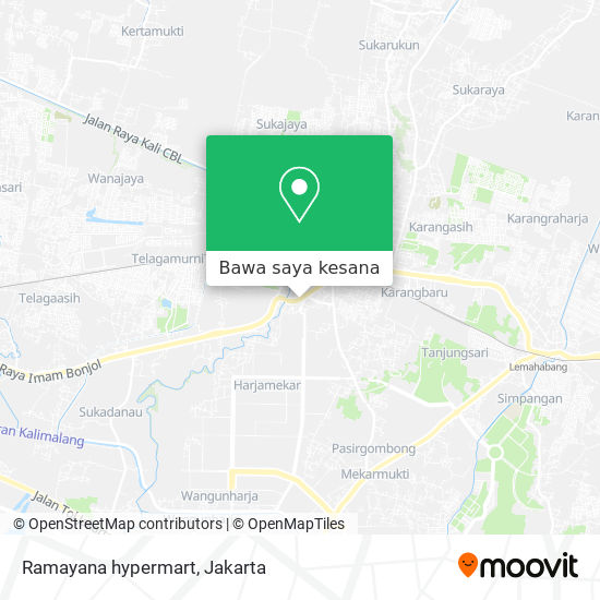 Peta Ramayana hypermart