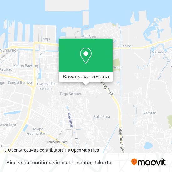 Peta Bina sena maritime simulator center