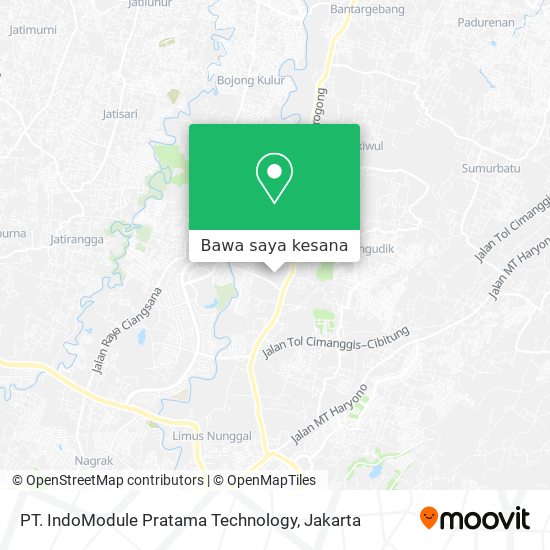 Peta PT. IndoModule Pratama Technology