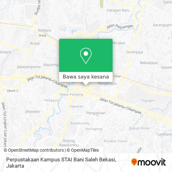 Peta Perpustakaan Kampus STAI Bani Saleh Bekasi