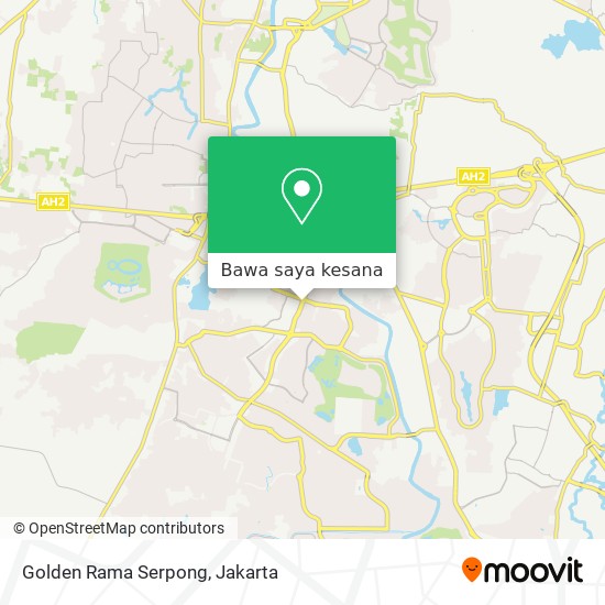 Peta Golden Rama Serpong