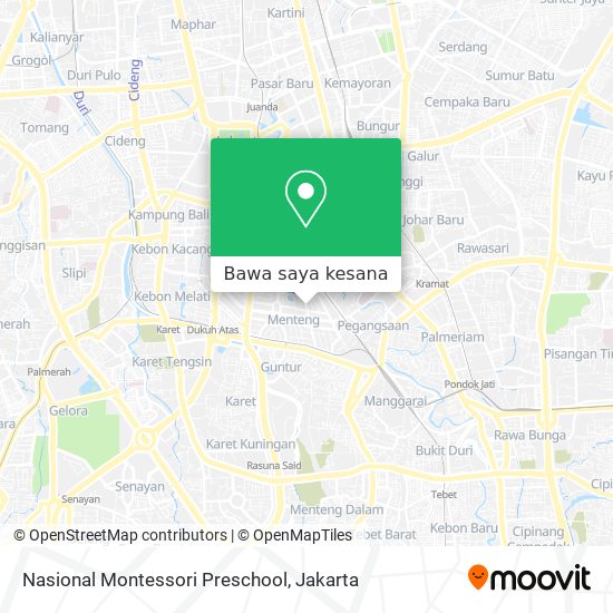 Peta Nasional Montessori Preschool