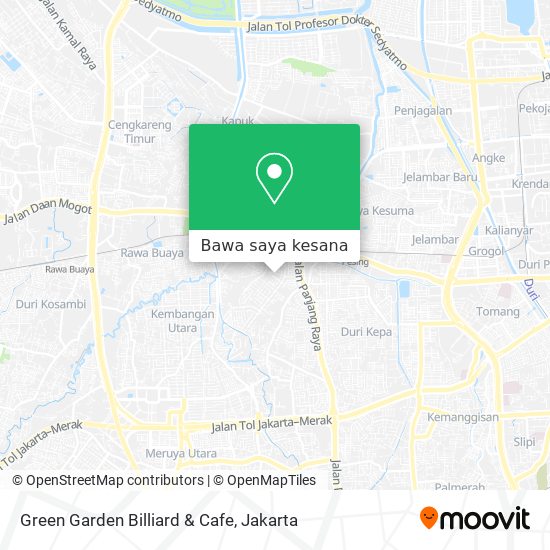 Peta Green Garden Billiard & Cafe