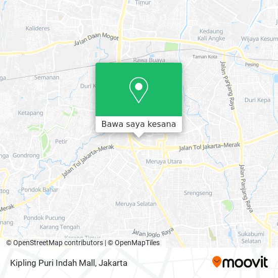 Peta Kipling Puri Indah Mall