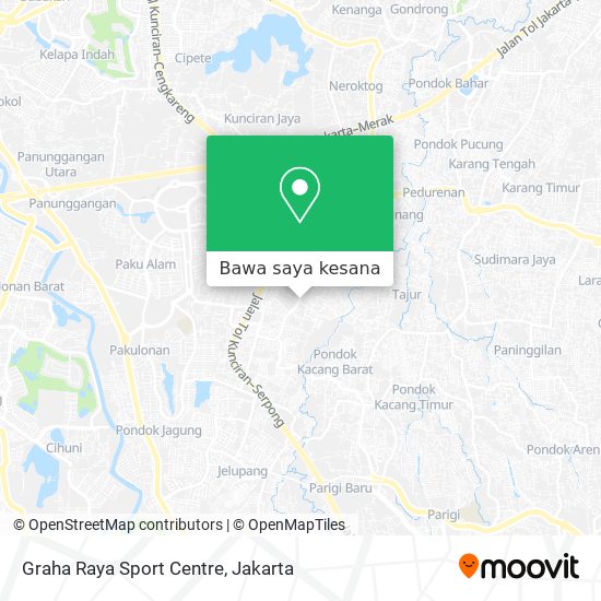 Peta Graha Raya Sport Centre