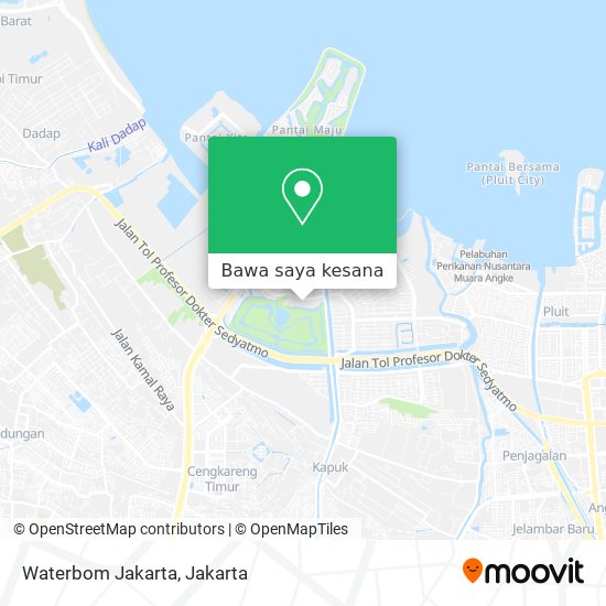 Peta Waterbom Jakarta