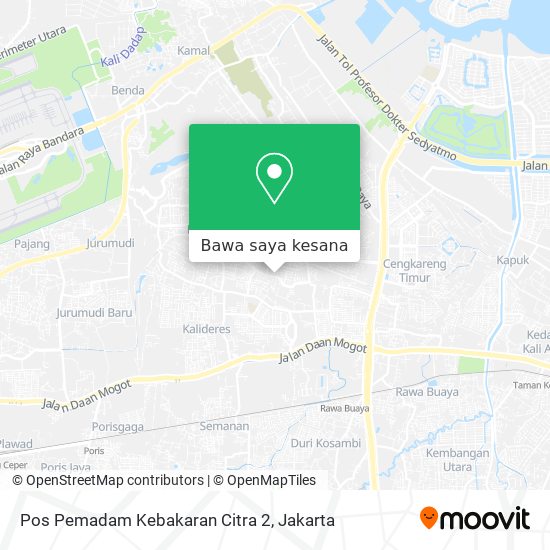 Peta Pos Pemadam Kebakaran Citra 2