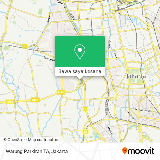 Peta Warung Parkiran TA