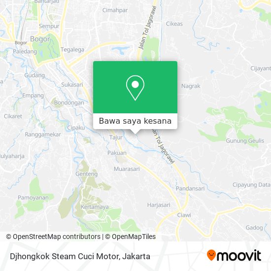 Peta Djhongkok Steam Cuci Motor
