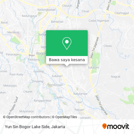 Peta Yun Sin Bogor Lake Side