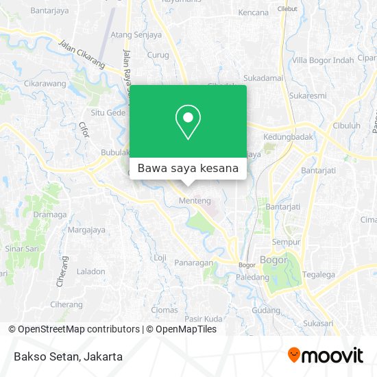 Peta Bakso Setan