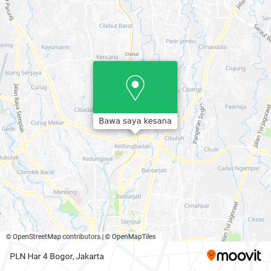 Peta PLN Har 4 Bogor