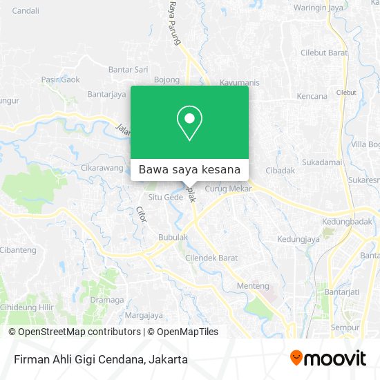 Peta Firman Ahli Gigi Cendana