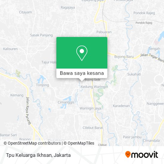 Peta Tpu Keluarga Ikhsan