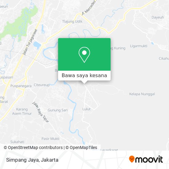 Peta Simpang Jaya