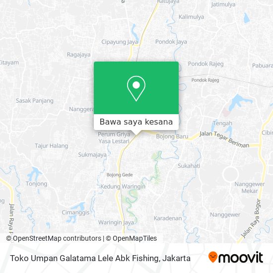 Peta Toko Umpan Galatama Lele Abk Fishing