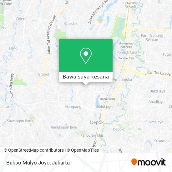 Peta Bakso Mulyo Joyo