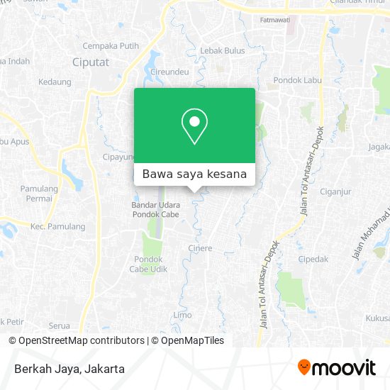 Peta Berkah Jaya